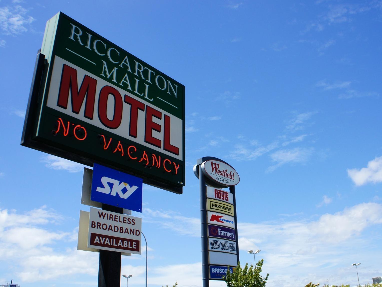 Riccarton Mall Motel Christchurch Kültér fotó