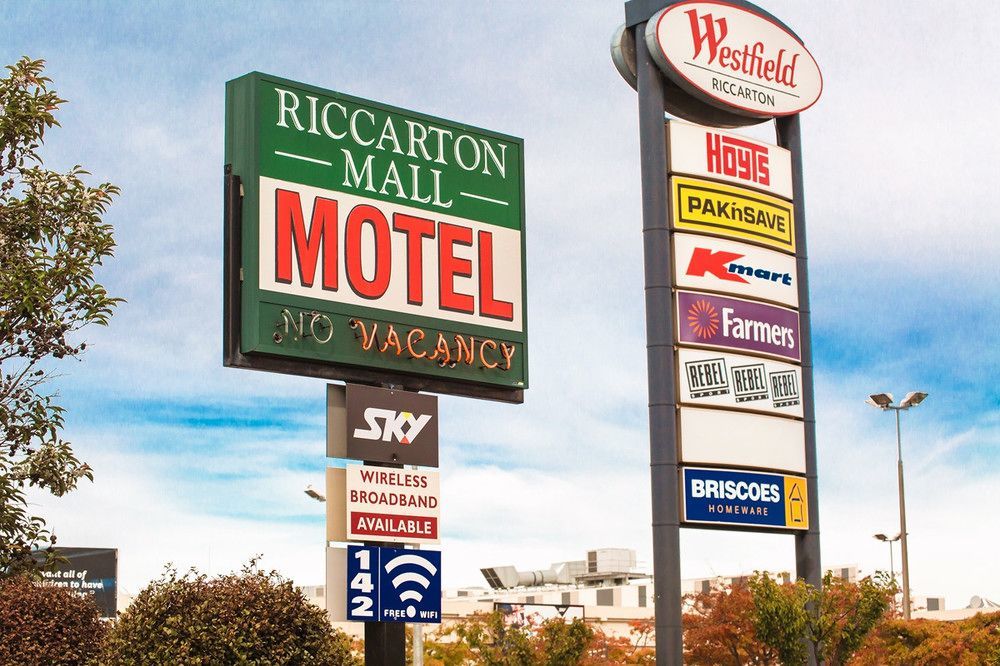 Riccarton Mall Motel Christchurch Kültér fotó